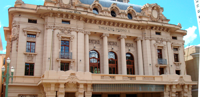 Imagem do Theatro Pedro II.