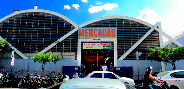 Imagem do Mercadão Municipal de Ribeirão Preto.