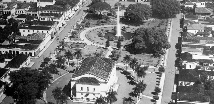 Imagem antiga de Ribeirão Preto.
