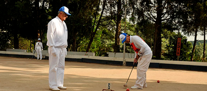 Campo de gateball em cotia.