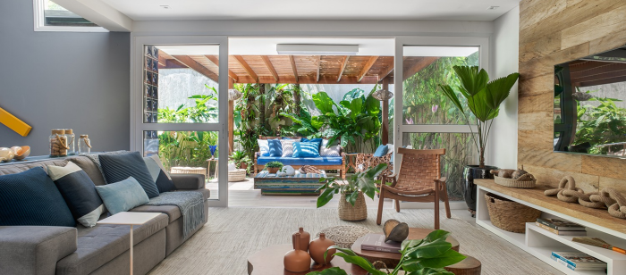 Diversas plantas dispostas em casa