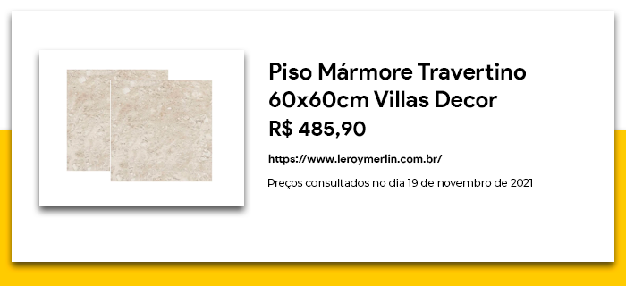 mármore travertino