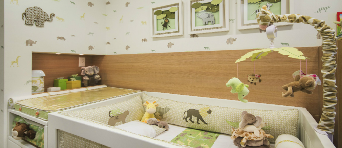 quarto infantil com decoração temática