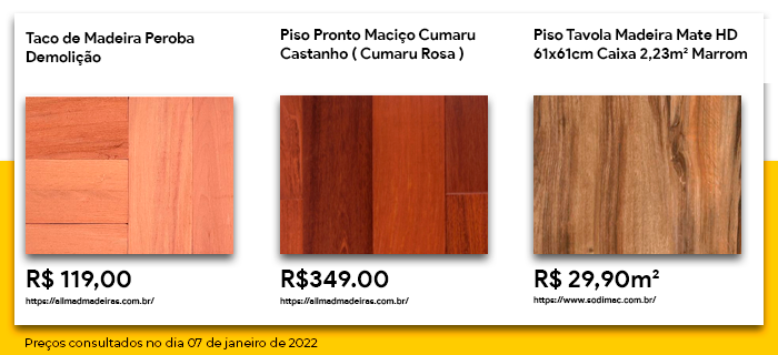 Pisos de madeira
