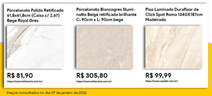 piso de porcelanato