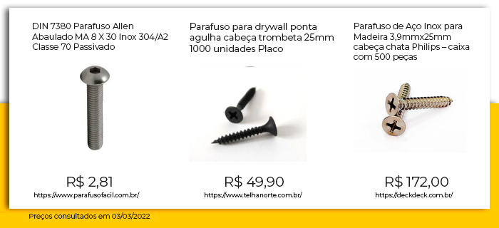 Parafusos